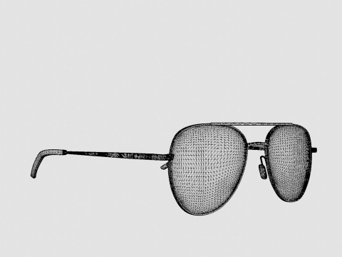 Eco - Brisbane Gold 5316 Glasses 3D Model