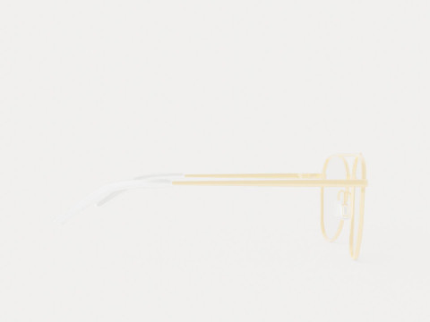 Eco - Edinburgh Gold Glasses 3D Model