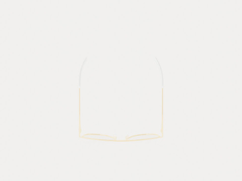 Eco - Edinburgh Gold Glasses 3D Model