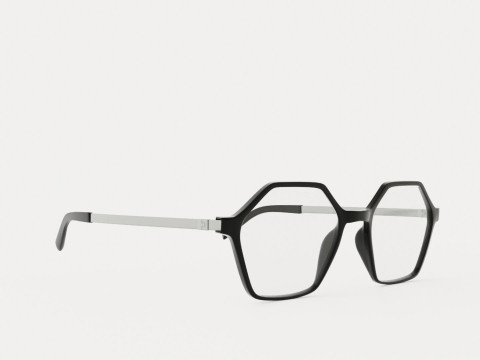 Eco - Gail Black Glasses Modelo 3D