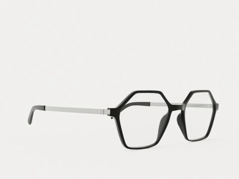 生态 - 盖尔黑色眼镜 3D 模型