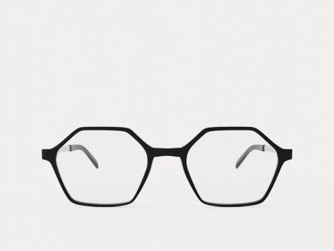 Eco - Gail Black Glasses 3D Model