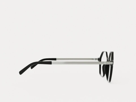 Eco - Gail Black Glasses 3D Model