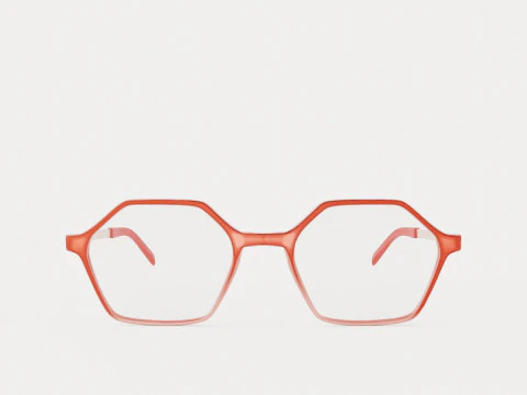 Eco - Gail Pink Coral Glasses 3D Model