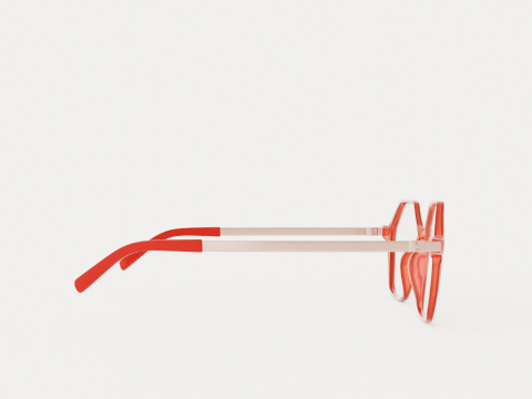 Eco - Gail Pink Coral Glasses Modelo 3D