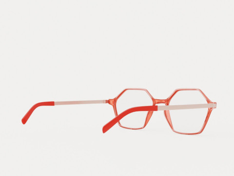 Eco - Gail Pink Coral Glasses Modelo 3D