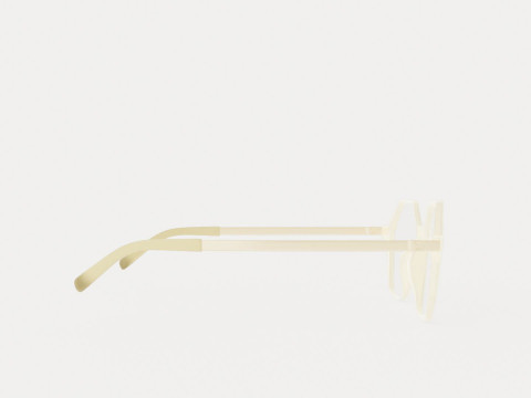 Eco - Gail Vanilla Glasses 3D Model