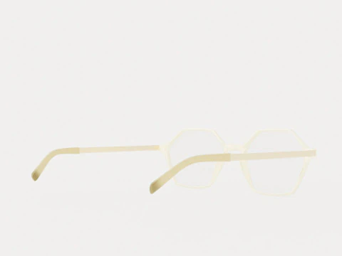 Eco - Gail Vanilla Glasses 3D Model