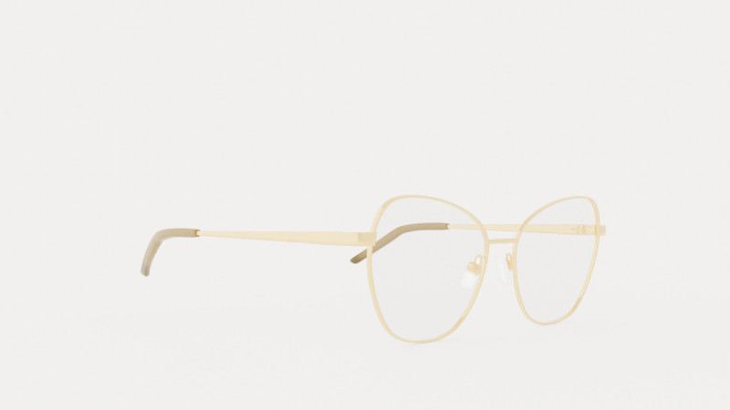 Eco - Grenada Rose Gold Glasses 3D Model .c4d .max .obj .3ds .fbx .stl .blend