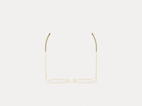 Eco - Grenada Rose Gold Glasses 3D Model