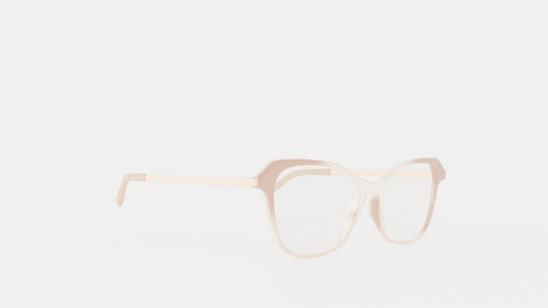 Eco - Loa Powder Pink Glasses 3D Model .c4d .max .obj .3ds .fbx .stl .blend