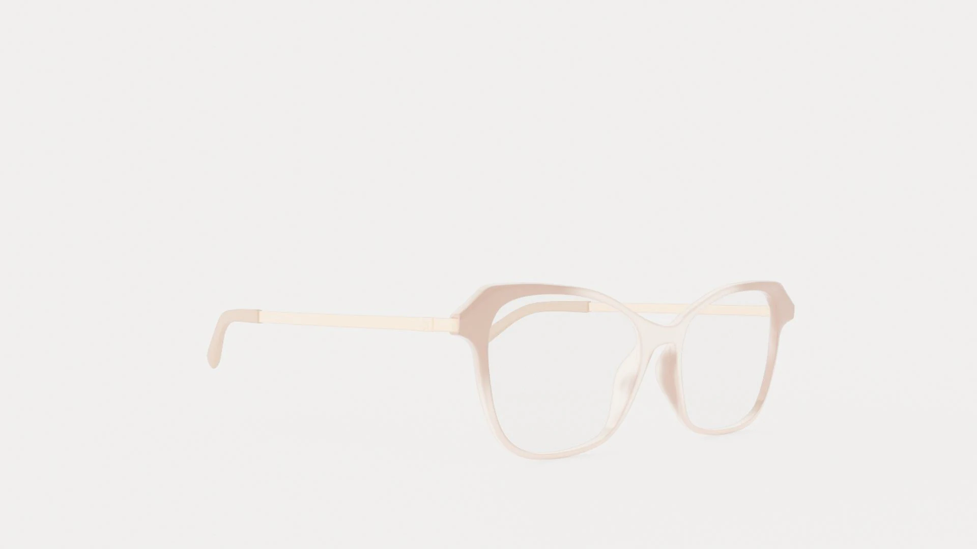 Eco - Loa Powder Pink Glasses 3D Model .c4d .max .obj .3ds .fbx .stl .blend 