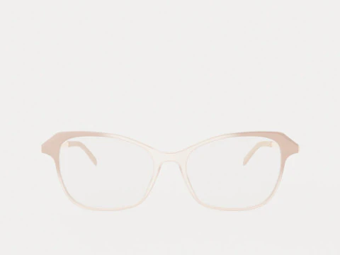 Eco - Loa Powder Pink Glasses 3D Model
