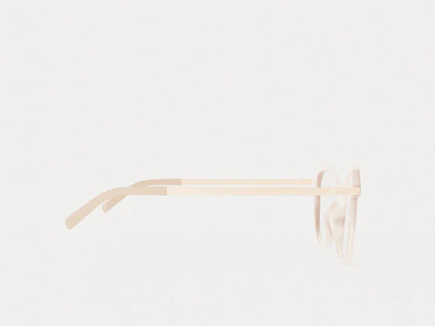 Eco - Loa Powder Pink Glasses 3D Model