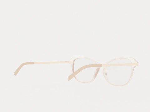 Eco - Loa Powder Pink Glasses 3D Model