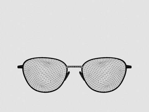 Eco - Manila Gold Glasses 3D मॉडल