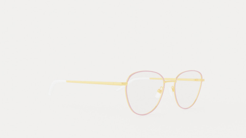 Eco - Manila Lavander Gold Glasses Modèle 3D .c4d .max .obj .3ds .fbx .stl .blend 