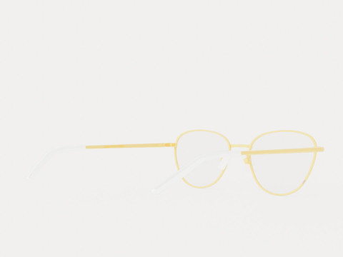 Eco - Manila Lavander Gold Glasses Modèle 3D