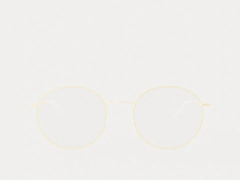 Eco - Marseille Gold Glasses 3D Model
