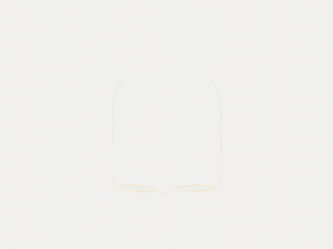Eco - Marseille Gold Glasses 3D-Modell