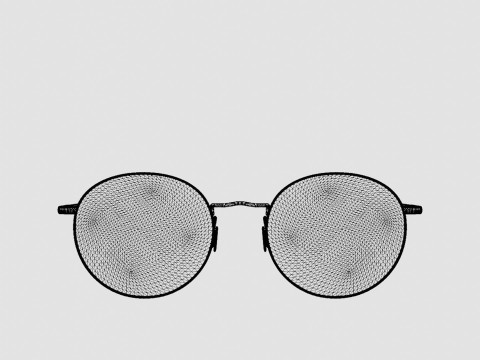 Eco - Marseille Gold Glasses 3D-Modell