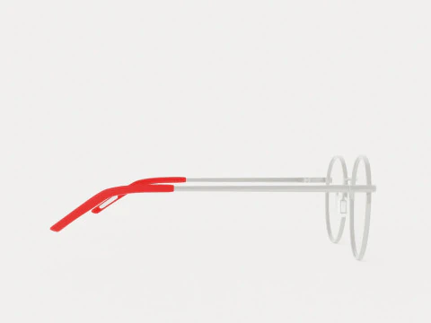 Eco - Marseille Red Glasses 3D Model
