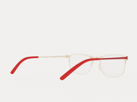 Eco - Maya Matte Burgundy Glasses 3D Model