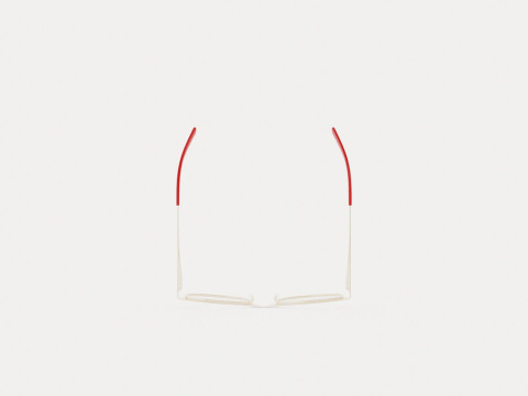 Eco - Maya Matte Burgundy Glasses 3D Model