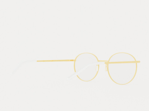 Eco - Naples Gold Glasses 3D 모델