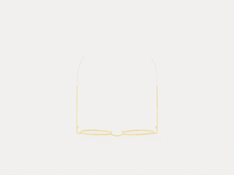 Eco - Naples Gold Glasses 3D 모델
