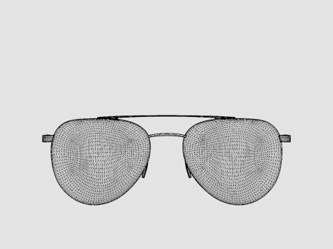 Eco - NASSAU GRNG Sunglasses 3D Model