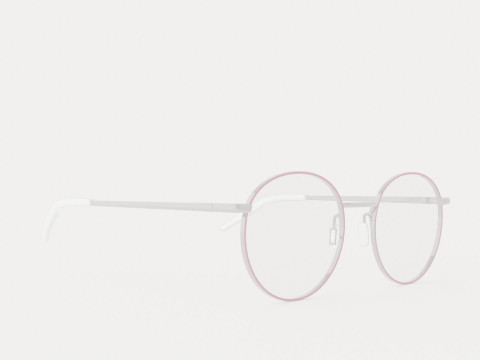 Eco - Naples Lavander Silver Glasses 3D Model