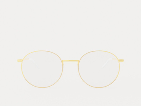 Eco - Naples Pink Rose Gold Glasses 3D 모델