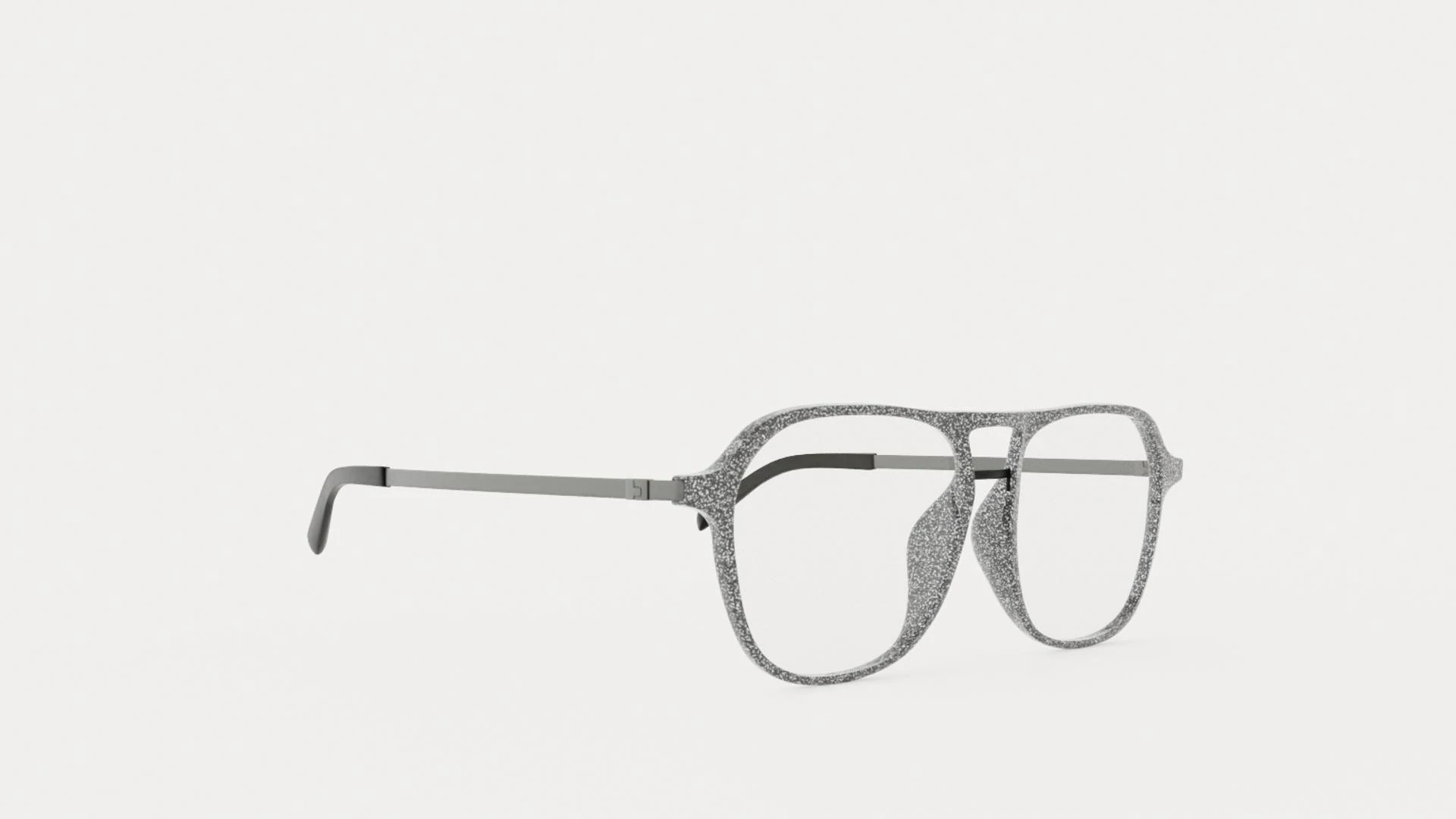 Eco - Nevado Black Spreckled Glasses 3D Model .c4d .max .obj .3ds .fbx .stl .blend 