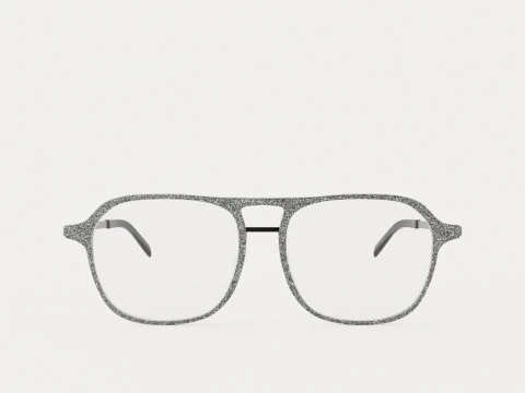 Eco - Nevado Black Spreckled Glasses 3D Model