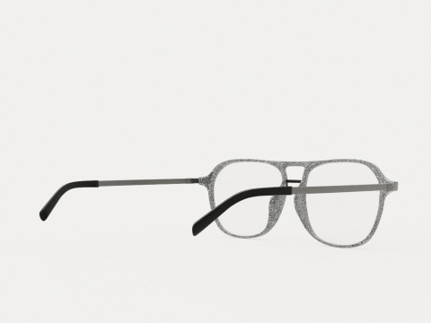 Eco - Nevado Black Spreckled Glasses 3D Model