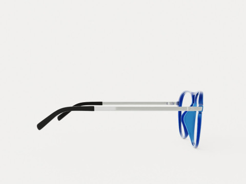 Eco - Nevado Dark Blue Glasses 3Dモデル