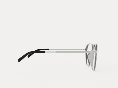 Eco - Nevado Smoke Grey Glasses 3D Modell