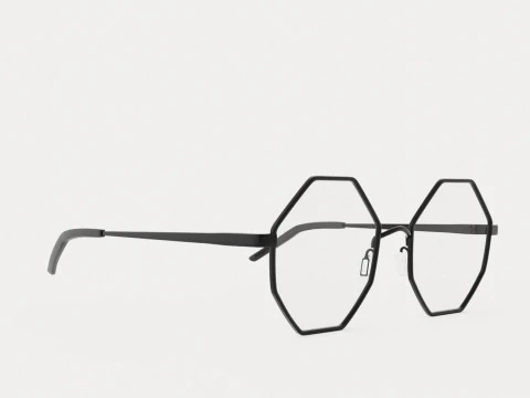 Eco - G&uuml;zel Siyah G&ouml;zl&uuml;k 3D Model