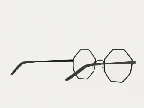 Eco - Nice Black Glasses 3D-Modell