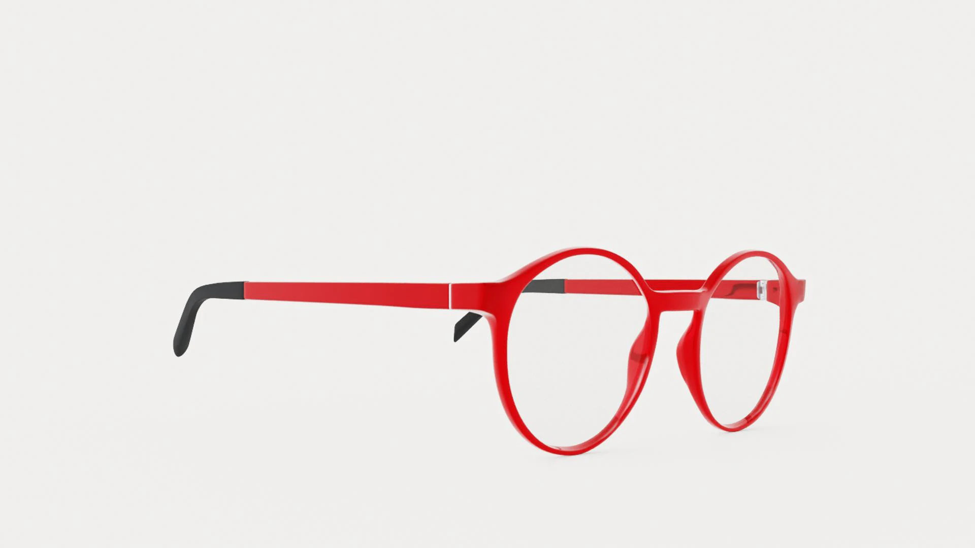 Eco - Piave Red 4819 Glasses 3D Model .c4d .max .obj .3ds .fbx .stl .blend 