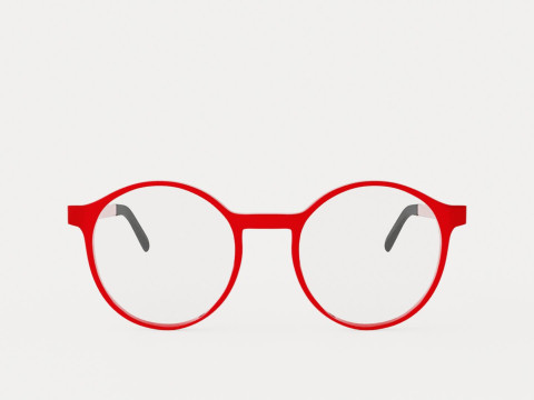 Eco - Piave Red 4819 Glasses Model 3D