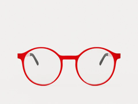 Eco - Piave Red 4819 Glasses 3D Model