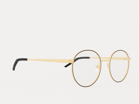 Eco - Quebec Black Gold Glasses 3D Model
