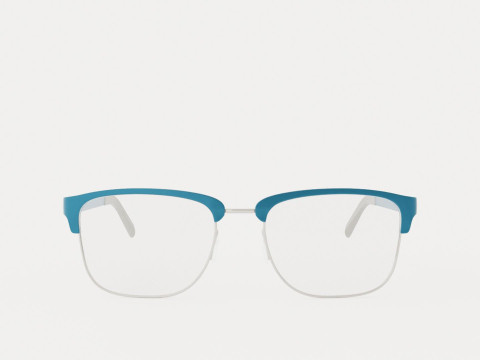 Eco - Russel Grey Blue Glasses 3D Model