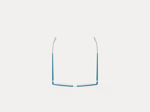 Eco - Russel Grey Blue Glasses 3D Model