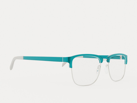 Eco - Russel Teal Glasses 3D-Modell