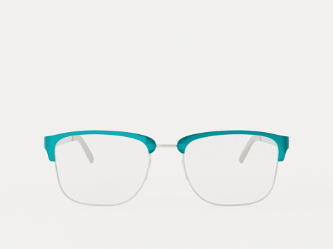 Eco - Russel Teal Glasses 3D Model