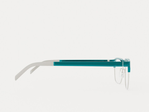 Eco - Russel Teal Glasses 3D Model