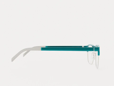 Eco - Russel Teal Glasses 3D Model